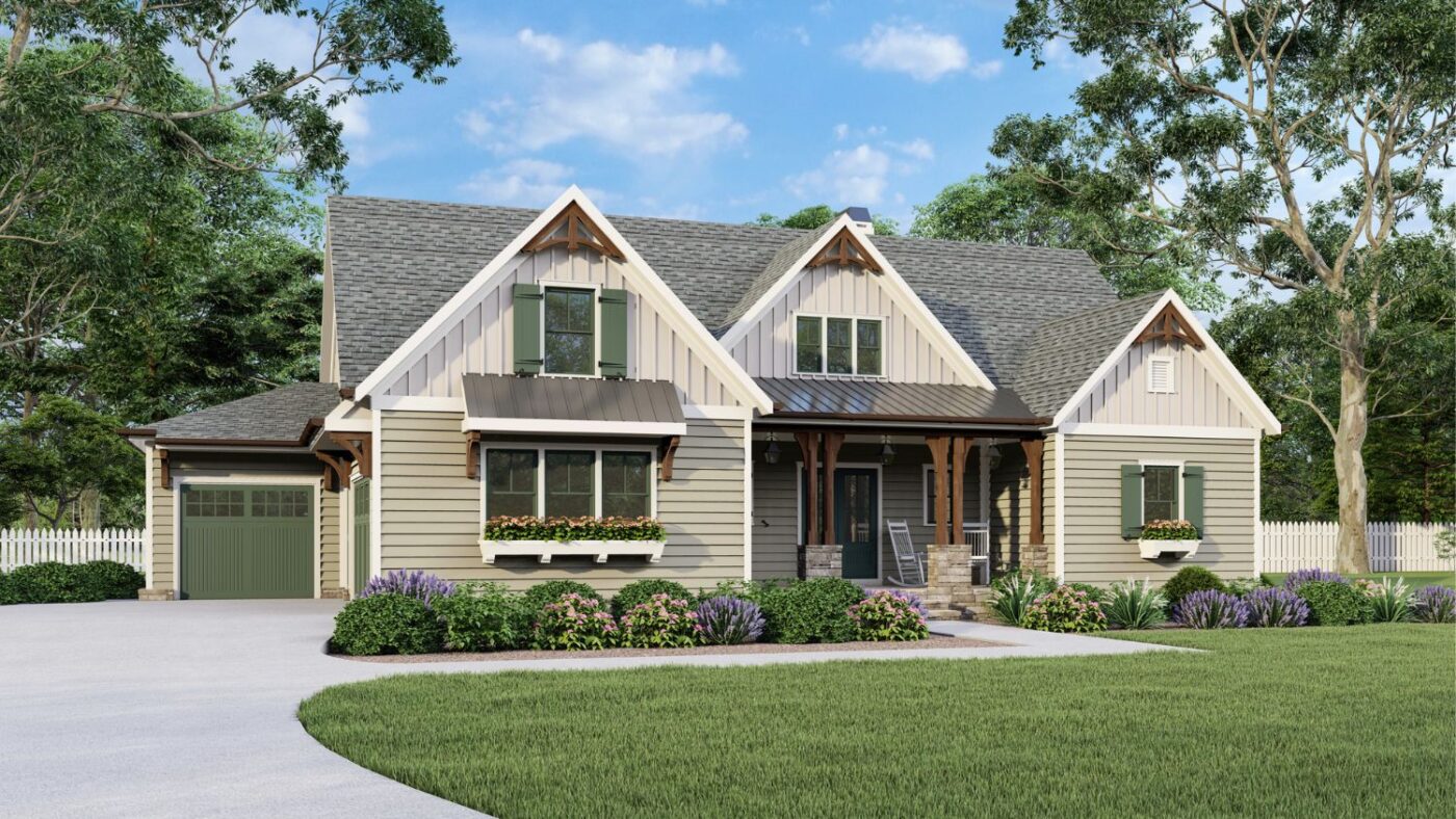 House Plan with Media Room and Optional Bonus Room