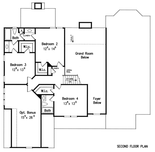 ASHTON House Floor Plan | Frank Betz Associates