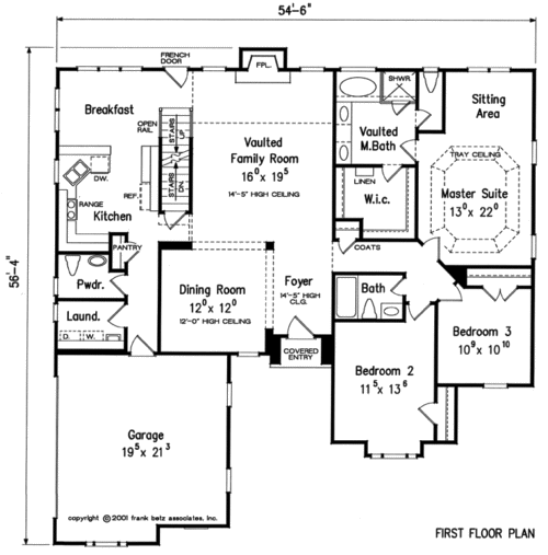 Woodland Park House Floor Plan 