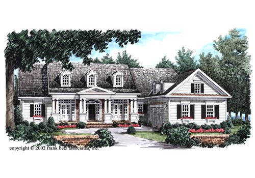 LAUREL RIVER House Floor Plan | Frank Betz Associates