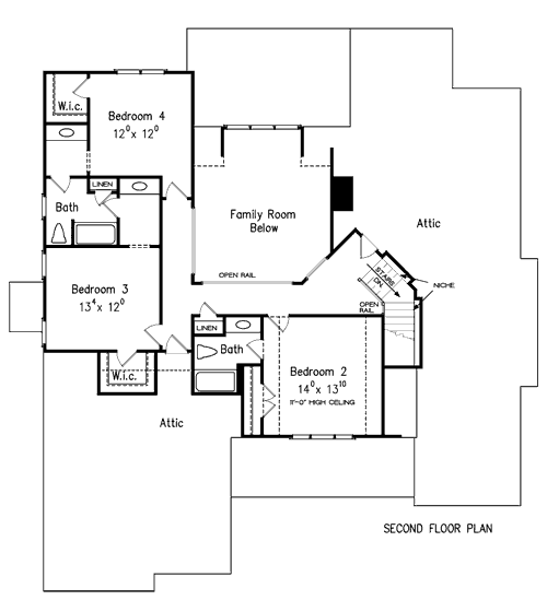 BERKSHIRE POINTE House Floor Plan Frank Betz Associates