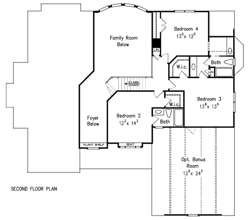 SIBLEY PARK House Floor Plan | Frank Betz Associates