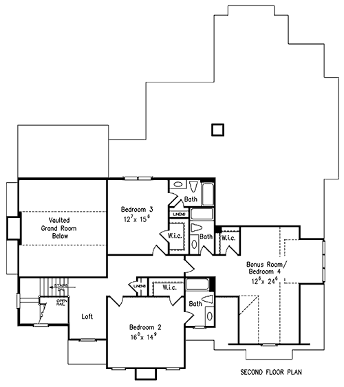 MILL CREEK House Floor Plan | Frank Betz Associates