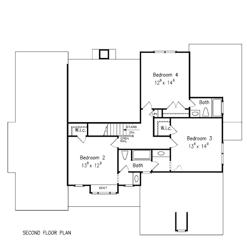 AUTUMN BROOKE House Floor Plan | Frank Betz Associates