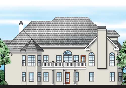 REGINA House Floor Plan Frank Betz Associates