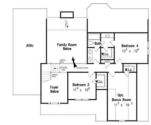 BROOKHAVEN House Floor Plan | Frank Betz Associates