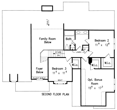 FOREST PARK House Floor Plan | Frank Betz Associates