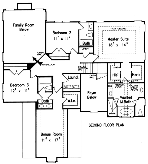 GARRISON House Floor Plan | Frank Betz Associates