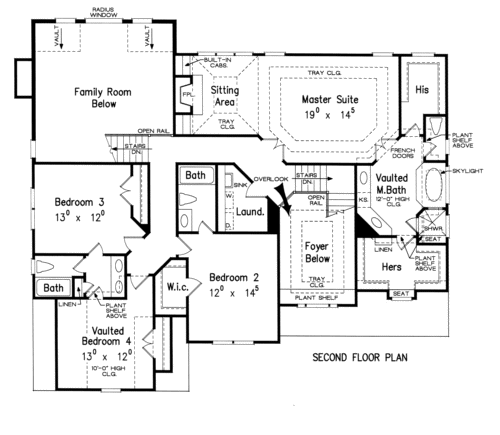 HEMINGWAY House Floor Plan | Frank Betz Associates