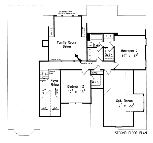 MICHELLE House Floor Plan | Frank Betz Associates