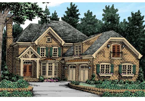 Ansley Cottage House Floor Plan | Frank Betz Associates