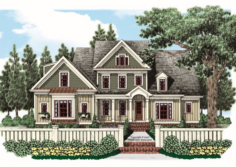 ロムニーハウス 114〜116 Romney (a) House Floor Plan | Frank Betz Associates