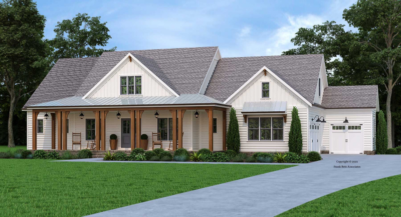 One Story House Plans With Porches